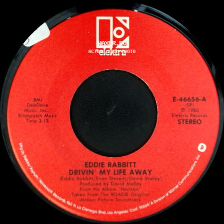 Eddie Rabbitt - Pretty Lady / Drivin' My Life Away side B