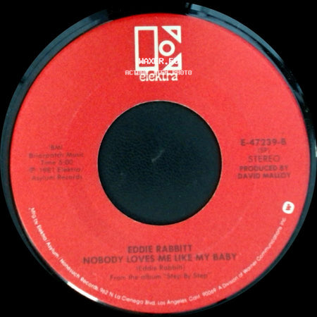 Eddie Rabbitt - Someone Could Lose A Heart Tonight / Nobody Loves Me Like My Baby side B