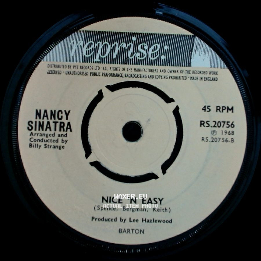 Nancy Sinatra - Happy / Nice 'n Easy side B
