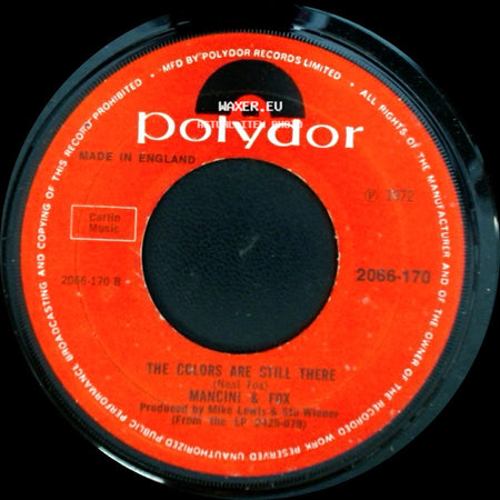 Mancini & Fox - The Colors Are Still There / Light Song side A