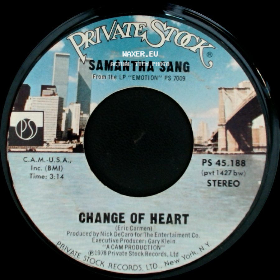 Samantha Sang - You Keep Me Dancing / Change Of Heart side B