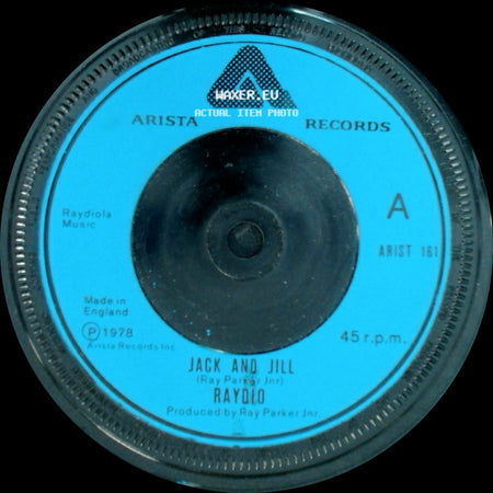 Raydio - Jack And Jill / Get Down side A
