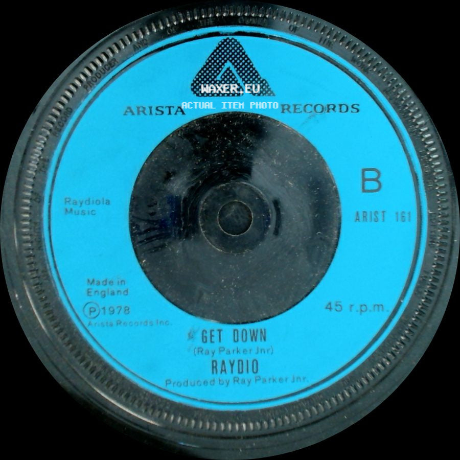 Raydio - Jack And Jill / Get Down side B