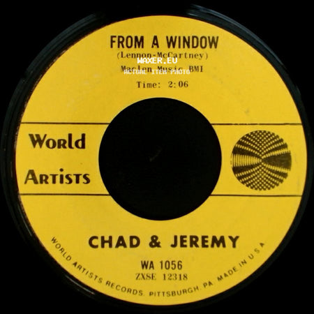 Chad & Jeremy - My Coloring Book / From A Window side B