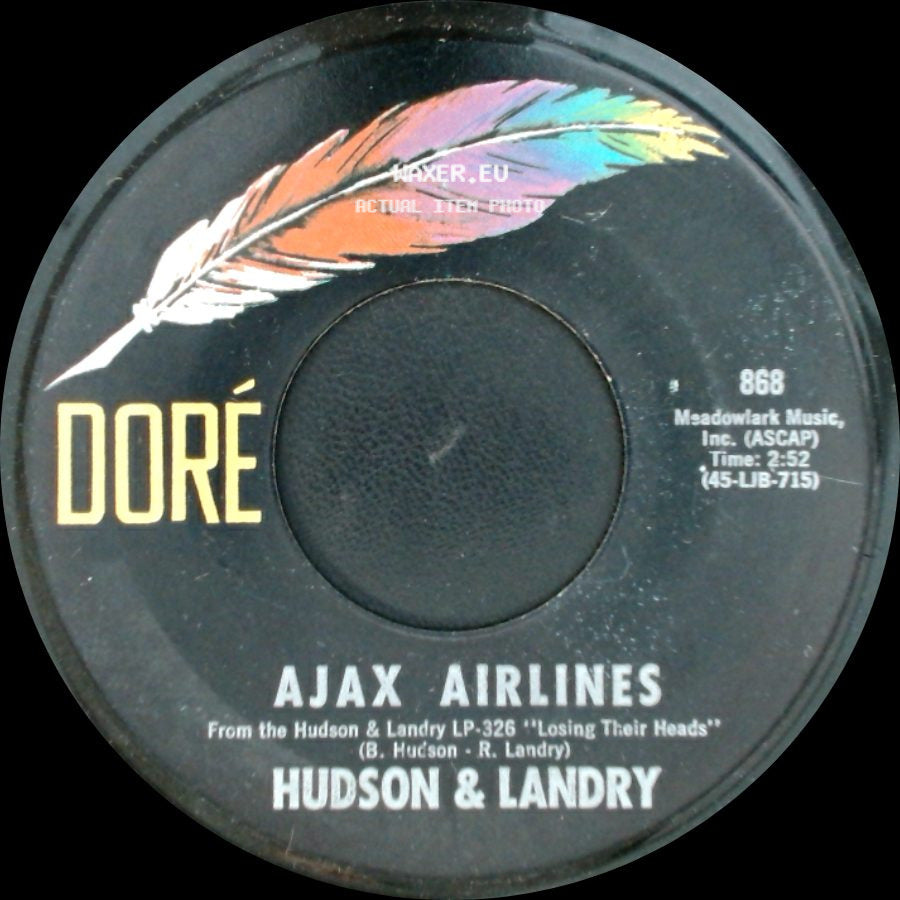 Hudson & Landry - Ajax Airlines / Bruiser La Rue side A