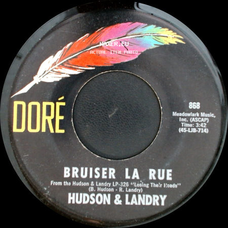 Hudson & Landry - Ajax Airlines / Bruiser La Rue side B