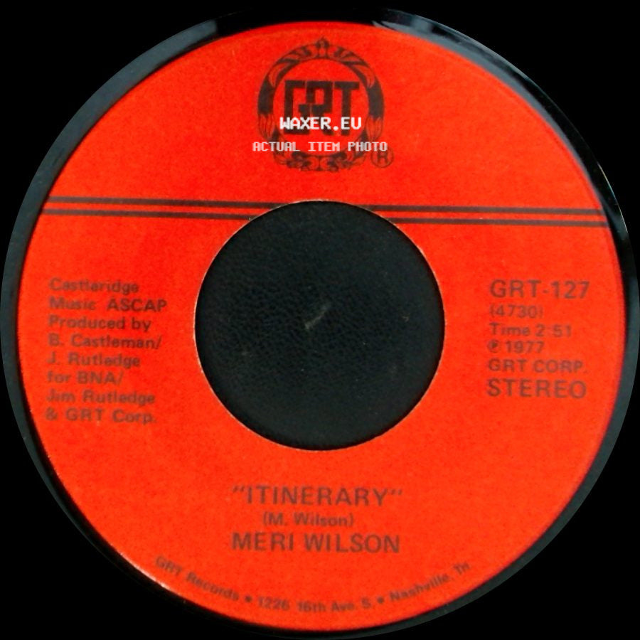 Meri Wilson - Telephone Man / Itinerary side B