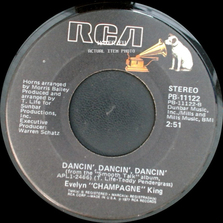 Evelyn "Champagne" King - Shame / Dancin' Dancin' Dancin' side B