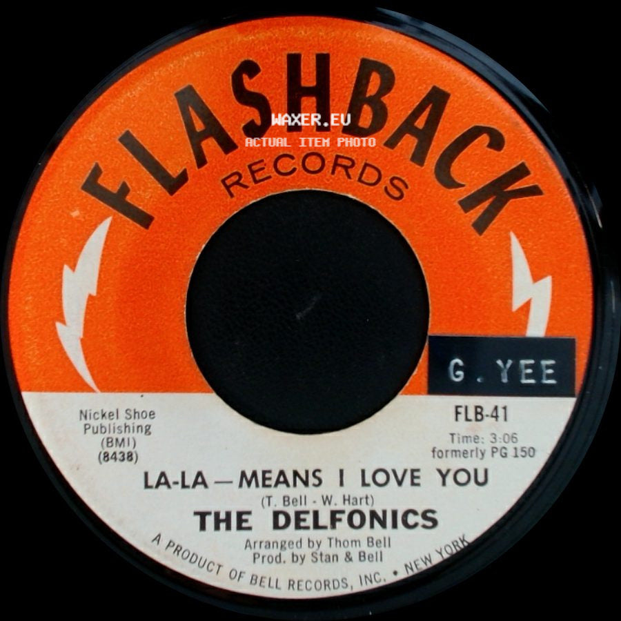 The Delfonics - Can't Get Over Losing You / La-La Means I Love You side B