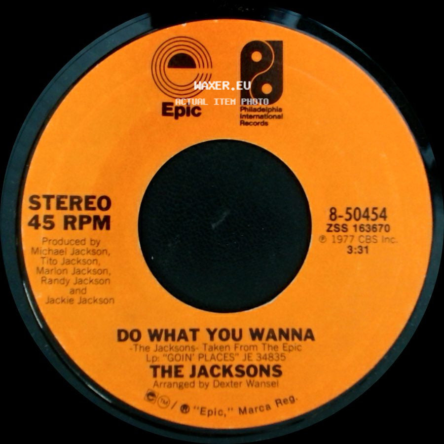 The Jacksons - Goin' Places / Do What You Wanna side B
