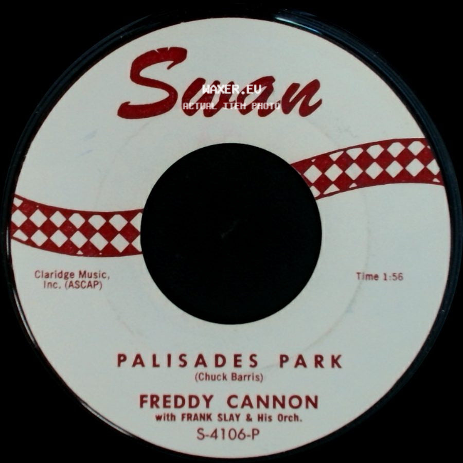 Freddy Cannon With Frank Slay & His Orch. - June, July, And August / Palisades Park side B