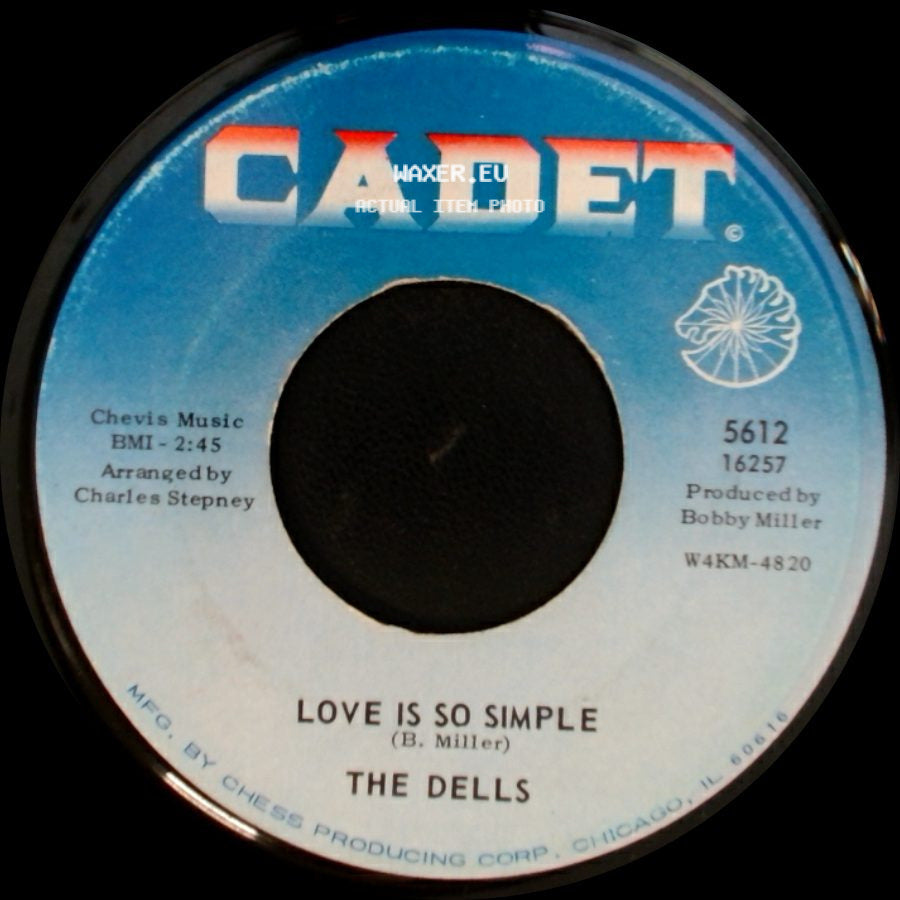 The Dells - Stay In My Corner / Love Is So Simple side B