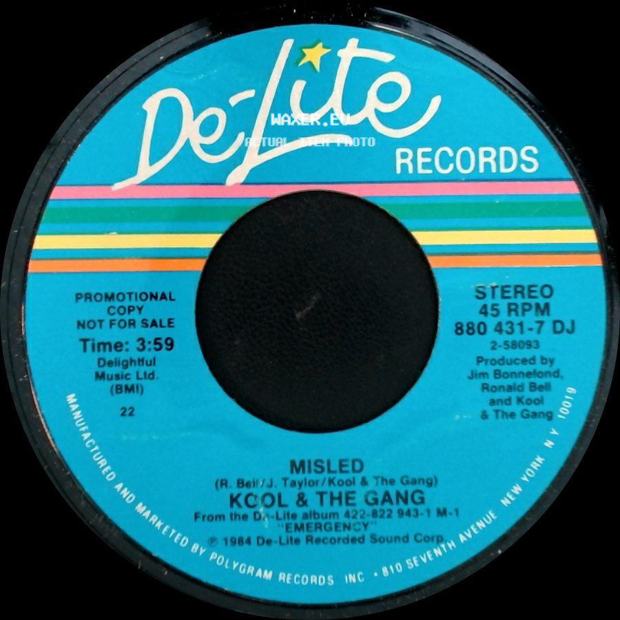 Kool & The Gang - Misled / Misled side A