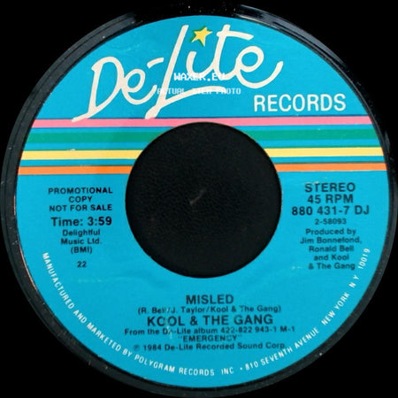 Kool & The Gang - Misled / Misled side A