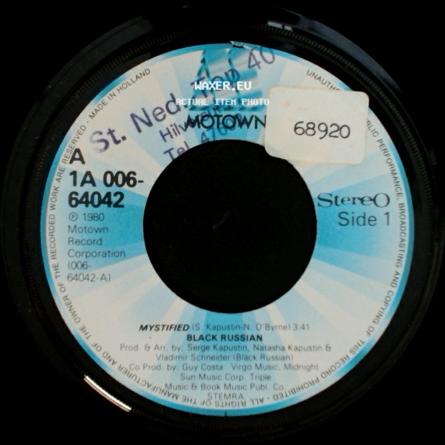 Black Russian - Mystified / Love's Enough side A