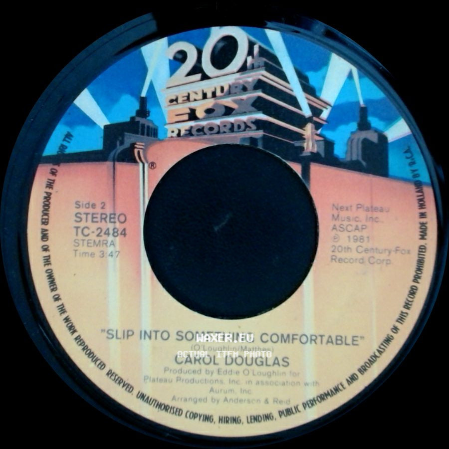 Carol Douglas - My Simple Heart / Slip Into Something Comfortable side B