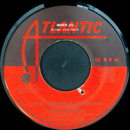 Aretha Franklin - Gentle On My Mind / I Can't See Myself Leaving You side B