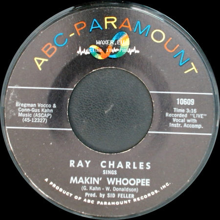 Ray Charles - Makin' Whoopee / Makin' Whoopee side B