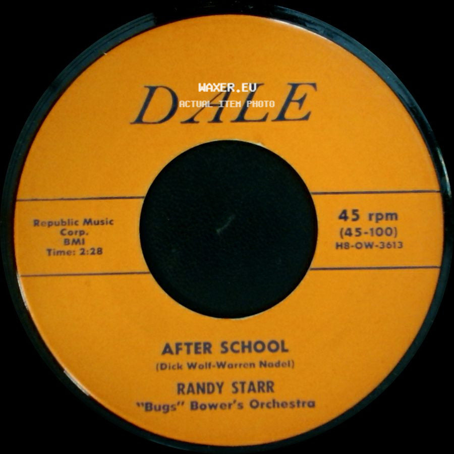 Randy Starr - Heaven High - (Man So Low) / After School side B