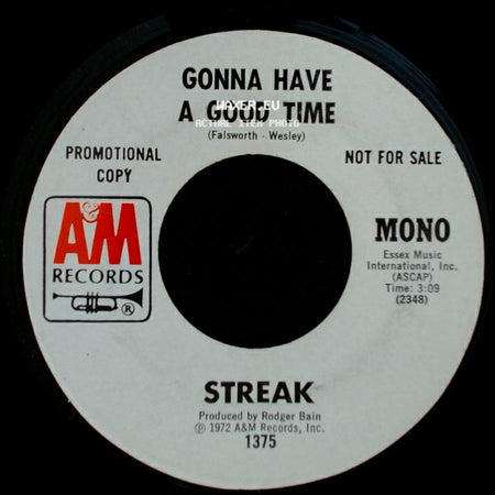Streak - Gonna Have A Good Time / Gonna Have A Good Time side A