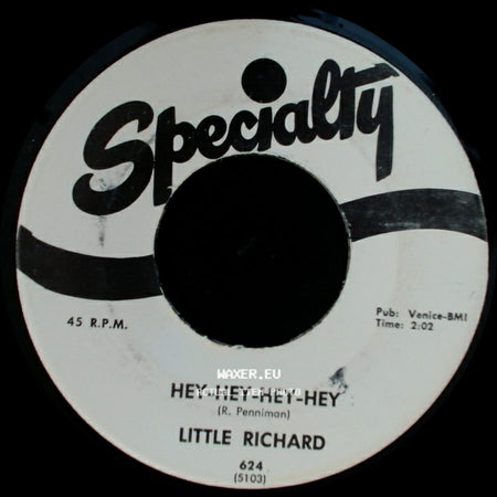 Little Richard - Hey-Hey-Hey-Hey / Good Golly, Miss Molly side A