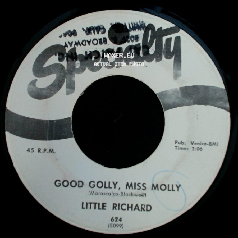 Little Richard - Hey-Hey-Hey-Hey / Good Golly, Miss Molly side B