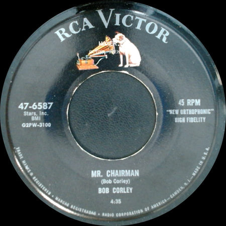Bob Corley - Mr. Chairman / On Location side A