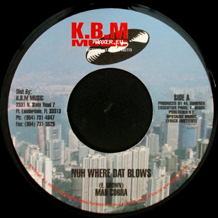 Mad Cobra / Little Chris - Nuh Where Dat Blows / Choo Choo side A