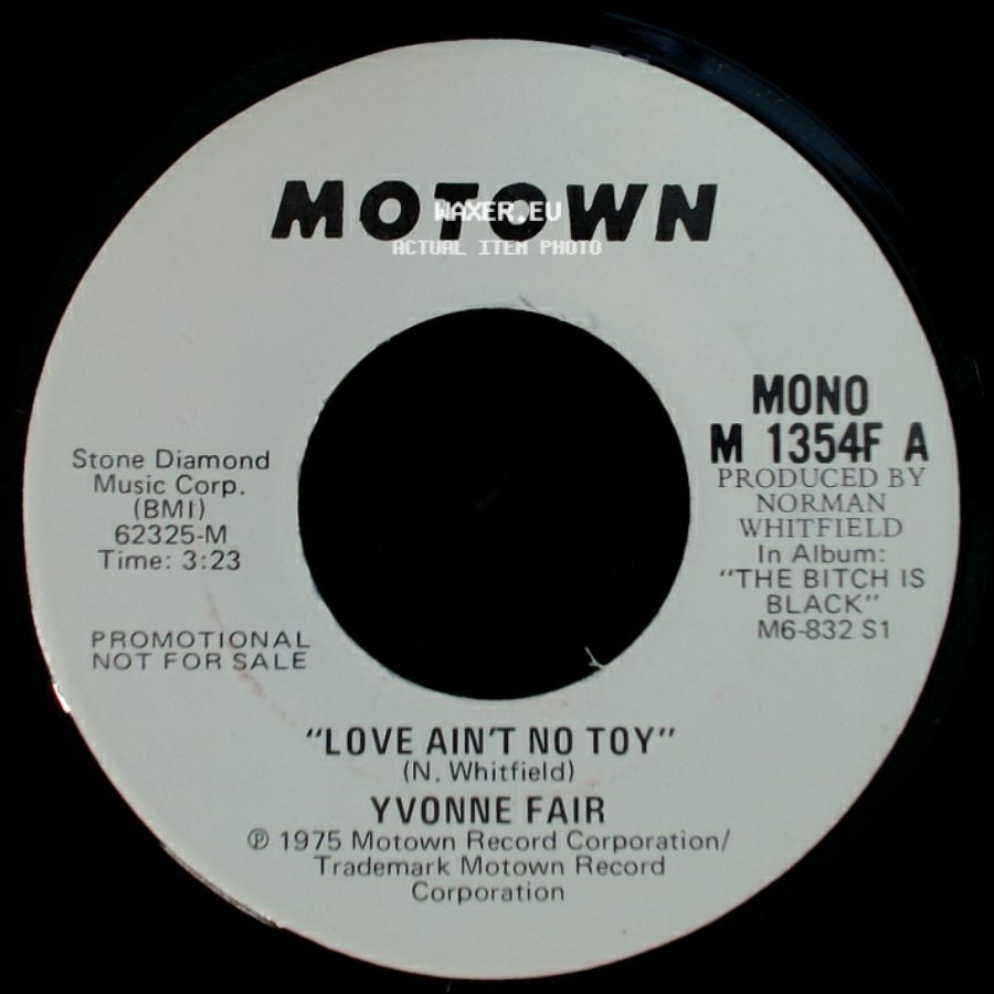 Yvonne Fair - Love Ain't No Toy / Love Ain't No Toy side A