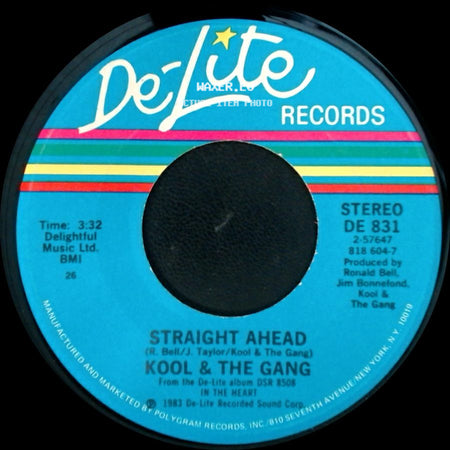 Kool & The Gang - September Love / Straight Ahead side B