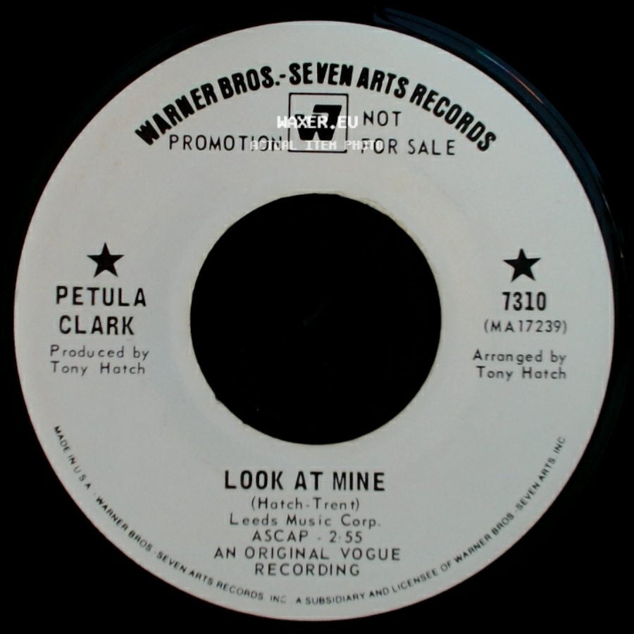 Petula Clark - You And I / Look At Mine side B