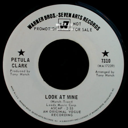 Petula Clark - You And I / Look At Mine side B