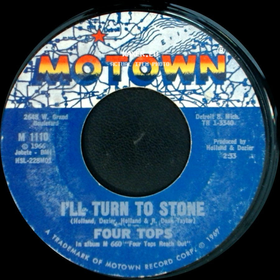 Four Tops - I'll Turn To Stone / I'll Turn To Stone side A