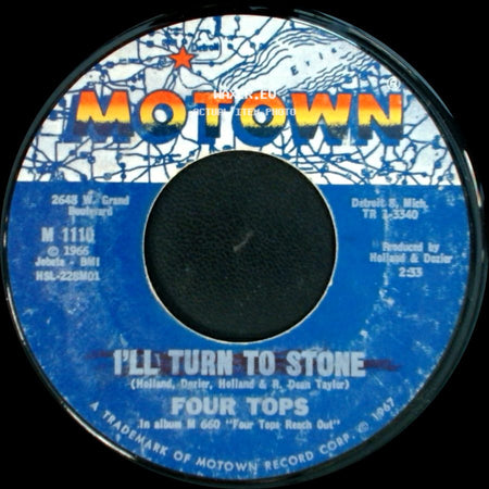 Four Tops - I'll Turn To Stone / I'll Turn To Stone side B