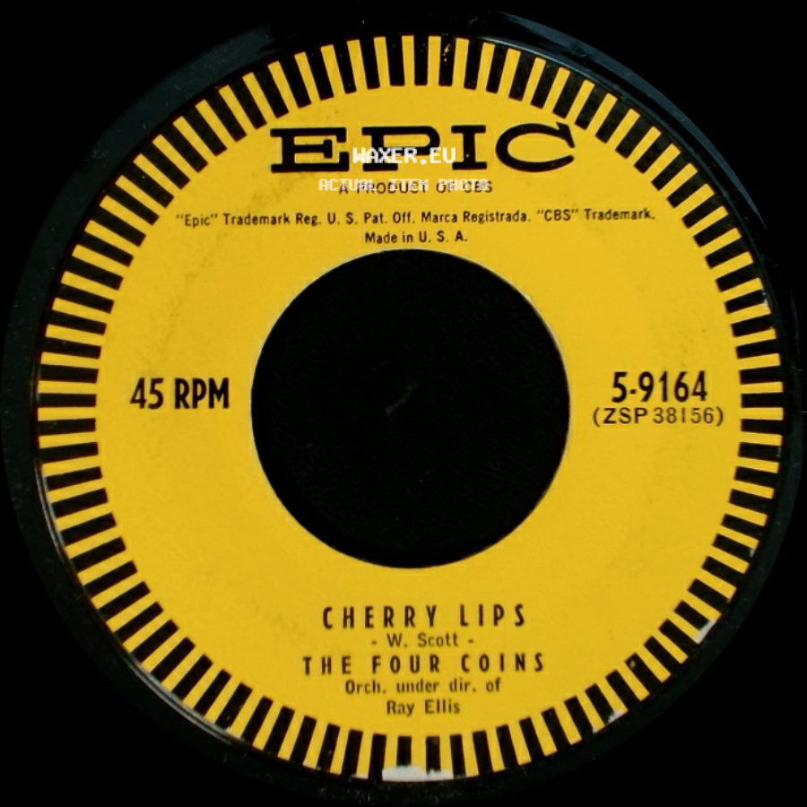 The Four Coins - Cherry Lips / All My Tomorrows side A