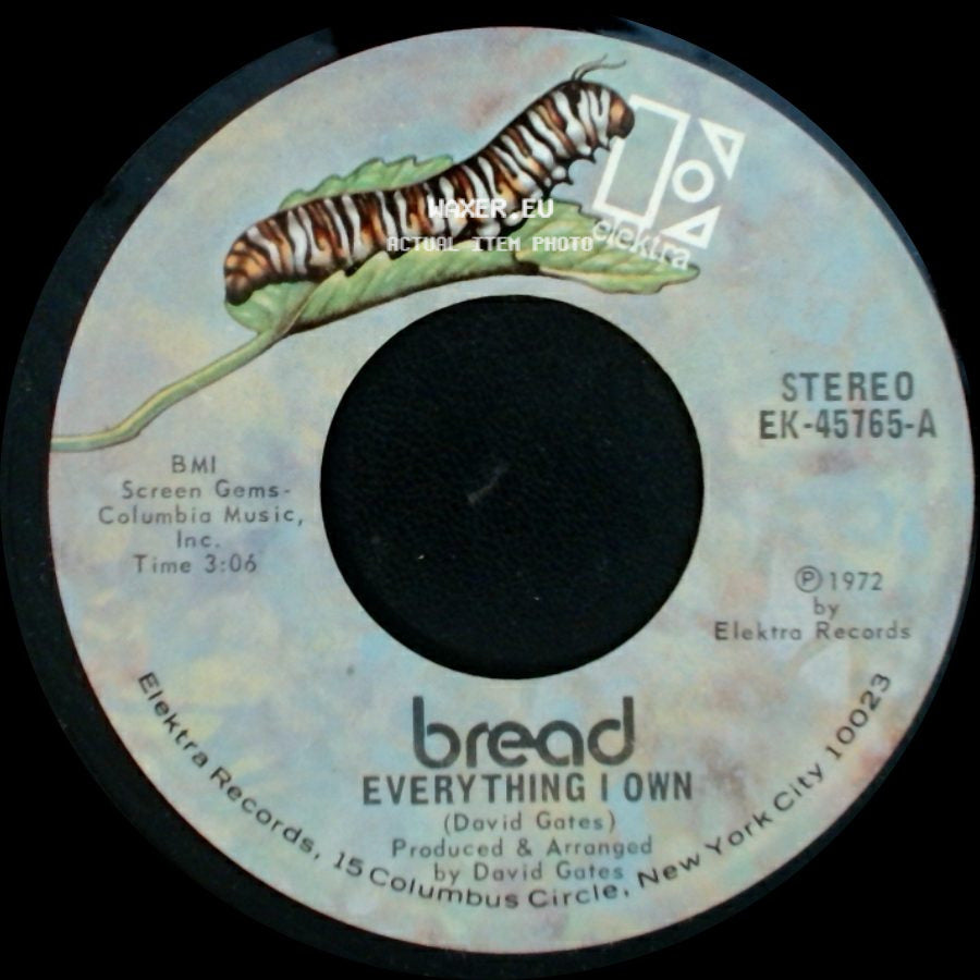 Bread - I Don't Love You / Everything I Own side B