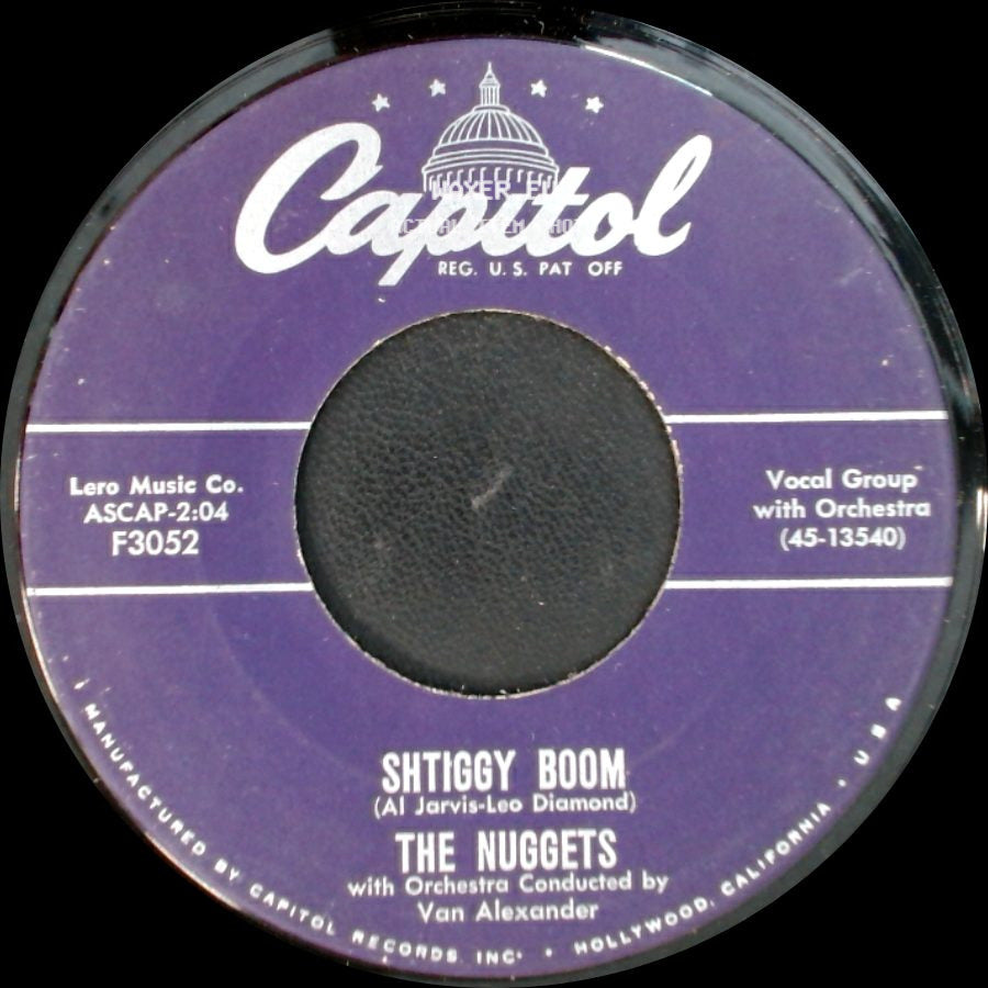 The Nuggets - Shtiggy Boom / Anxious Heart side A