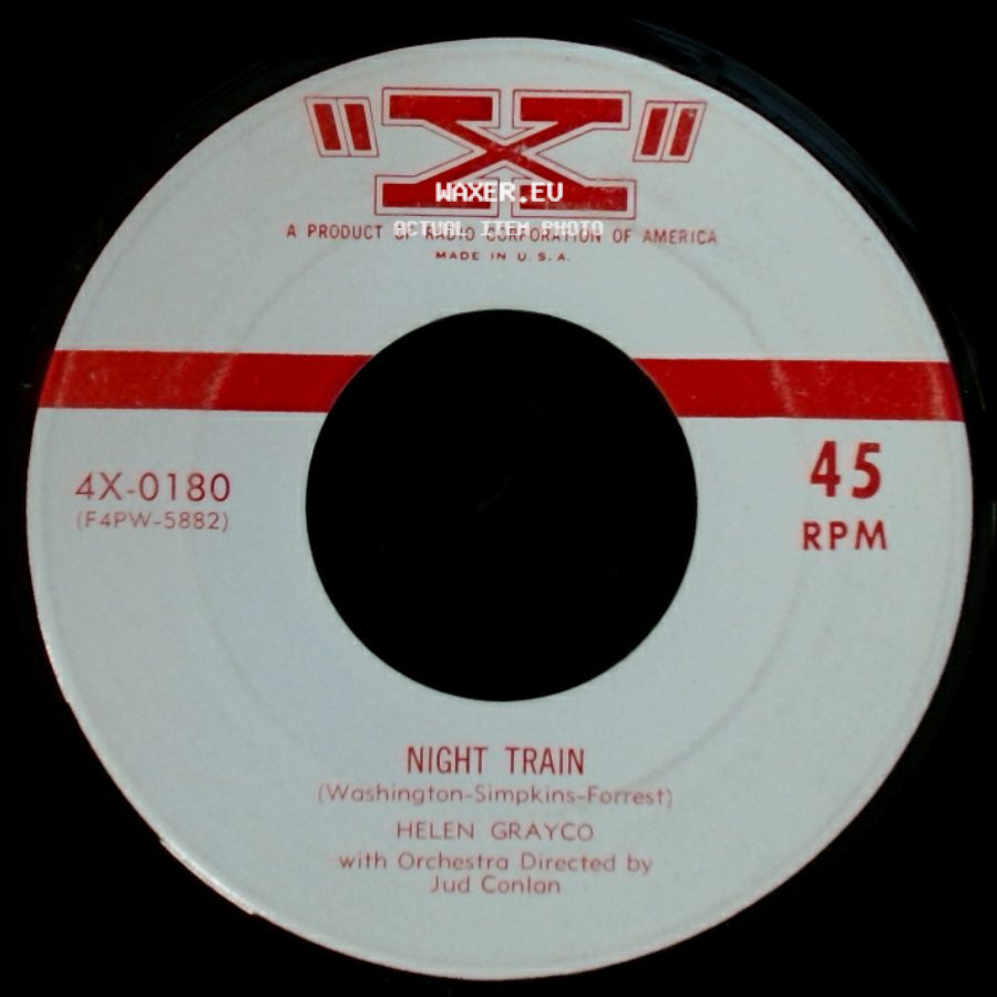 Helen Grayco - Night Train / I'd Better Be Careful side A