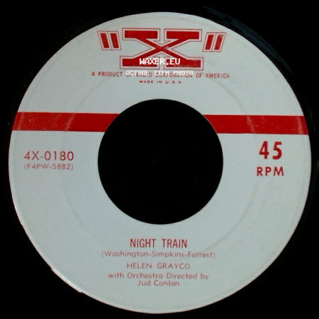 Helen Grayco - Night Train / I'd Better Be Careful side A