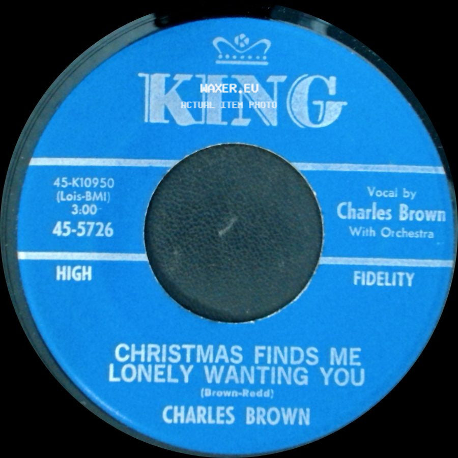 Charles Brown - Christmas Finds Me Lonely Wanting You / It's Christmas Time side A