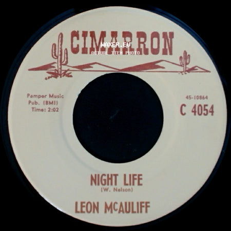 Leon Mcauliff - Night Life / My Ace In The Hole side A