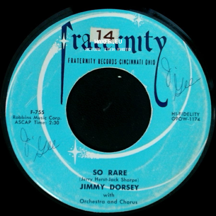 Jimmy Dorsey - So Rare / Sophisticated Swing side A