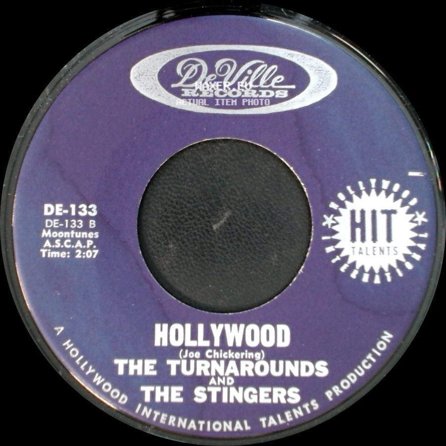 The Turnarounds And The Stingers - Hollywood / Salt'n'pepper side A