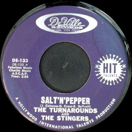 The Turnarounds And The Stingers - Hollywood / Salt'n'pepper side B
