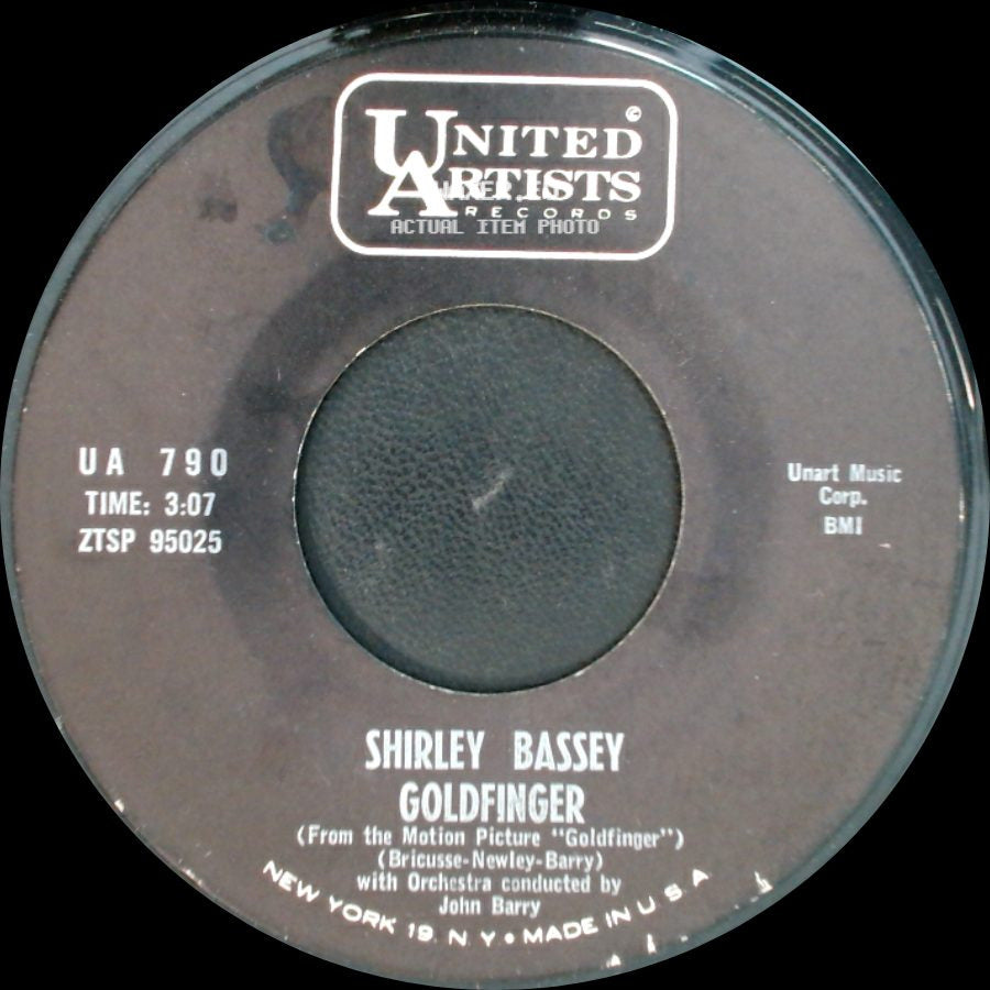 Shirley Bassey - Strange How Love Can Be / Goldfinger side B