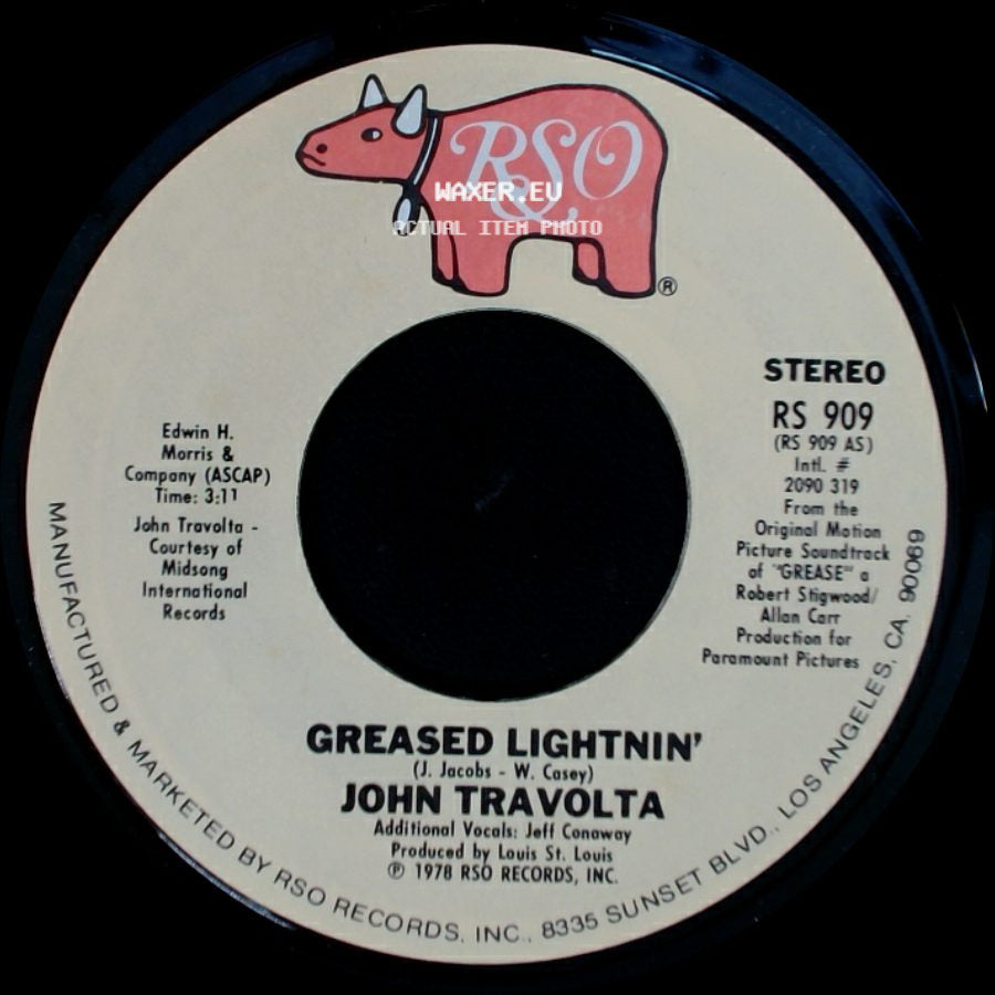 Sha-Na-Na / John Travolta - Rock 'n' Roll Is Here To Stay / Greased Lightnin' side B