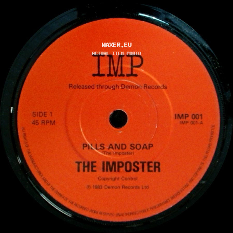 The Imposter - Pills And Soap / Pills And Soap (Extended Version) side A
