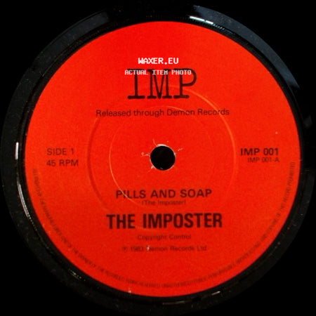 The Imposter - Pills And Soap / Pills And Soap (Extended Version) side A