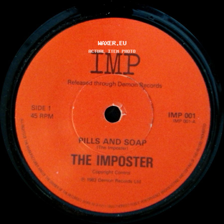 The Imposter - Pills And Soap / Pills And Soap (Extended Version) side A