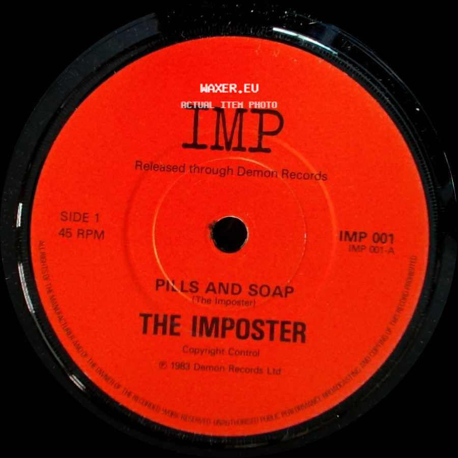 The Imposter - Pills And Soap / Pills And Soap (Extended Version) side A